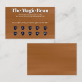 Coffee Customer Rewards Card 名刺 (正面/裏面)