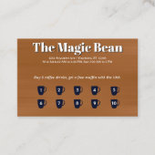 Coffee Customer Rewards Card 名刺 (正面)