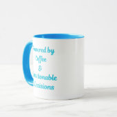 Coffee & Decisions Mug – Funny Gift マグカップ (正面左)