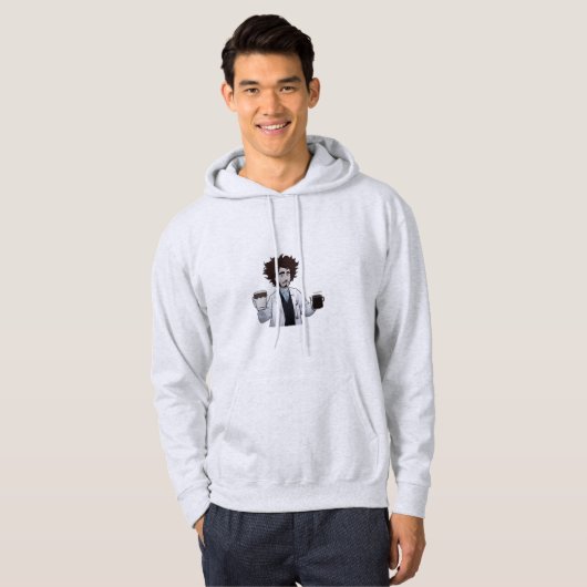 Coffee Doctor Funny Hoodie パーカ (正面フル)
