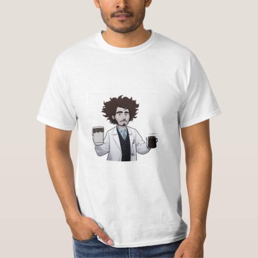 Coffee Doctor Funny Tee Tシャツ (正面)