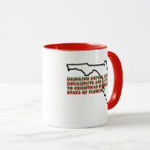 Coffee, Donuts and Christmas Music in Florida  マグカップ (正面右)