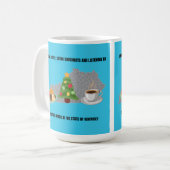 Coffee, Donuts and Christmas Music in Kentucky  コーヒーマグカップ (正面左)