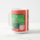 Coffee, Donuts and Christmas Music in Washington  コーヒーマグカップ (正面左)