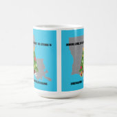 Coffee, Doughnuts and Christmas Music in Louisiana コーヒーマグカップ (中央)