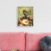 Coffee Dragon 8x10キャンバス印刷 キャンバスプリント (インサイチュ (リビング))