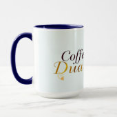 Coffee Dua & Glow Modern Muslimah マグカップ (左)