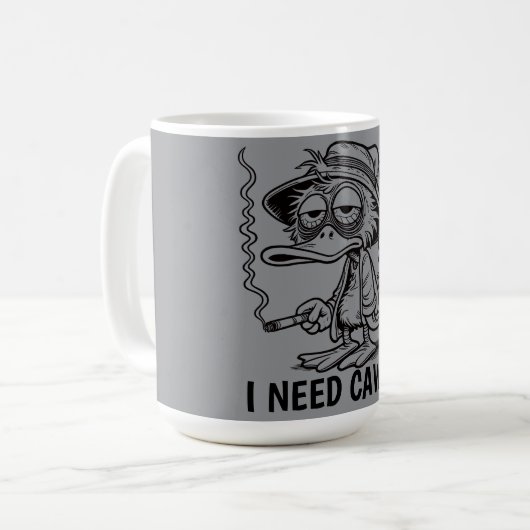 COFFEE DUCK コーヒーマグカップ (正面左)