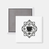 Coffee Emblem Magnet マグネット (正面/裏面)