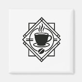 Coffee Emblem Magnet マグネット (正面)