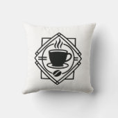 Coffee Emblem Pillow クッション (裏面)