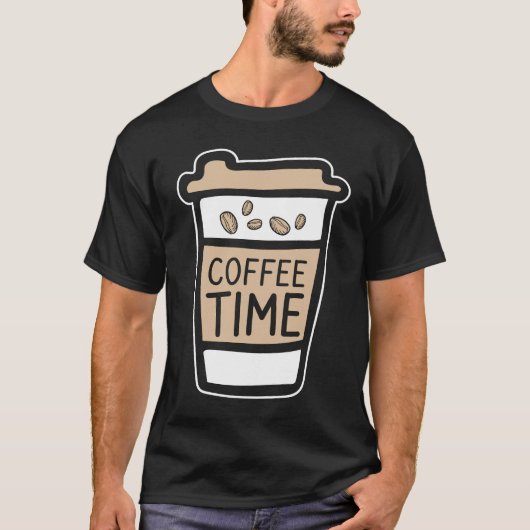 Coffee  Espresso Barista Cappuccino Grandpa Tシャツ (正面)