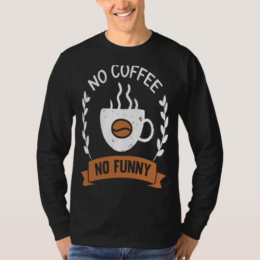 Coffee Espresso Barista Cappuccino Latte 1 Tシャツ (正面)