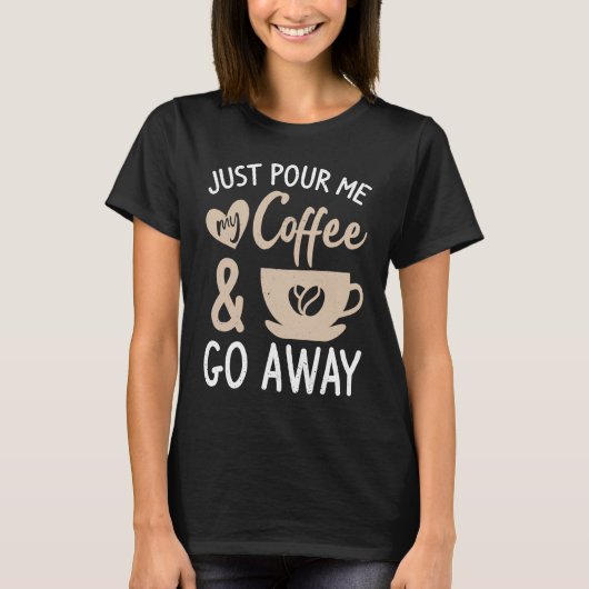 Coffee  Espresso Barista Cappuccino Latte  3 Tシャツ (正面)