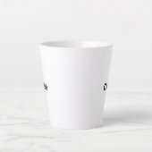 (Coffee) Espresso Mug カフェラテマグ (正面)