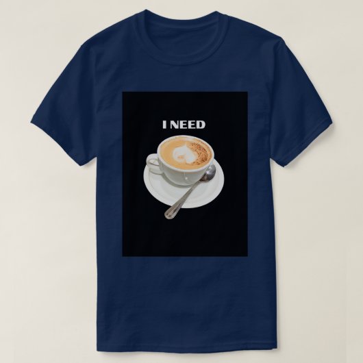 Coffee EssentialのTシャツがクラシック必要 Tシャツ (デザイン正面)