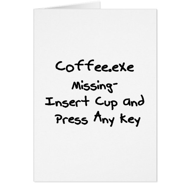 Coffee.exeの行方不明-オタクのユーモアのおたくのユーモア (正面)