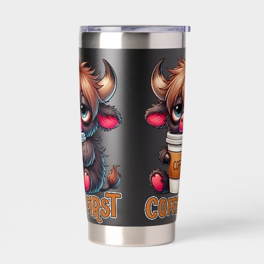 Coffee First  保温保冷タンブラー (左面)