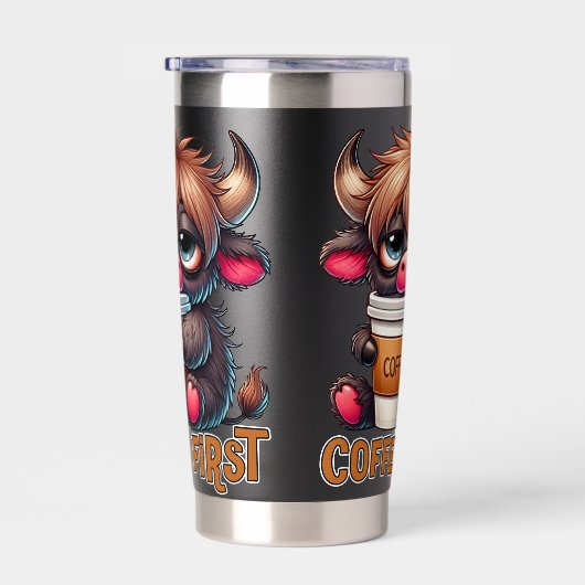 Coffee First  保温保冷タンブラー (右面)