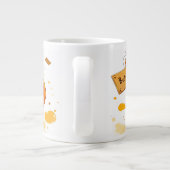 Coffee First Adulting Second Funny Coffee Mug ジャンボコーヒーマグカップ (裏面)