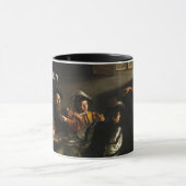 Coffee First! Caravaggio Mug - Custom Name マグカップ (中央)