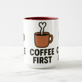 Coffee First Ceramic Mug マグカップ (中央)