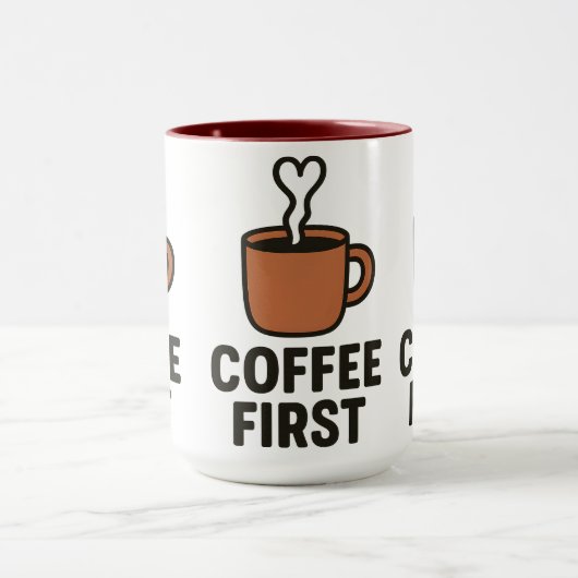 Coffee First Ceramic Mug マグカップ (中央)