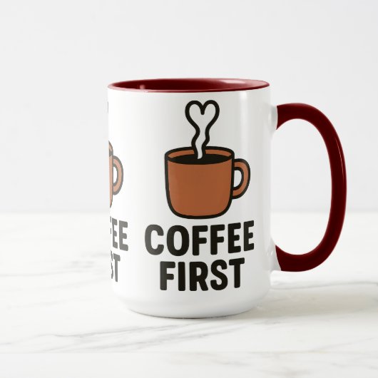 Coffee First Ceramic Mug マグカップ (右)