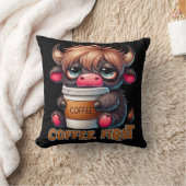 Coffee First Coffee Lover Gifts  クッション (ブランケット)