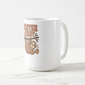 Coffee First Funny Sloth Mug コーヒーマグカップ (正面右)