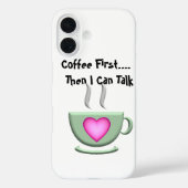 Coffee First iPhoneケース Case-Mate iPhoneケース (裏面)