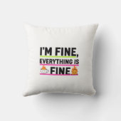 Coffee First Morning Sticker クッション (裏面)