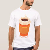 Coffee First Talk Later Tシャツ (正面)
