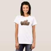 COFFEE FIRST THEN TALK ビジュアルデザイン Tシャツ (正面フル)