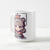 Coffee First, World Domination Later コーヒーマグカップ (正面左)