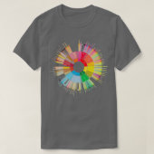 Coffee Flavors Wheel Tシャツ (デザイン正面)