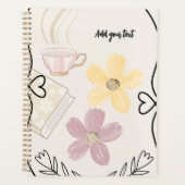 Coffee & Flowers Planner for Book Lovers プランナー手帳 (正面)