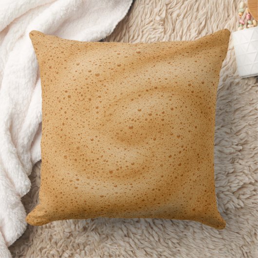 Coffee foam texture  クッション (ブランケット)