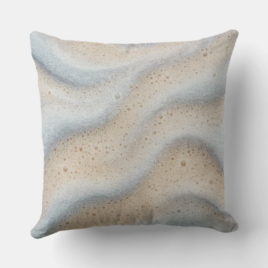 Coffee foam texture  クッション (裏面)