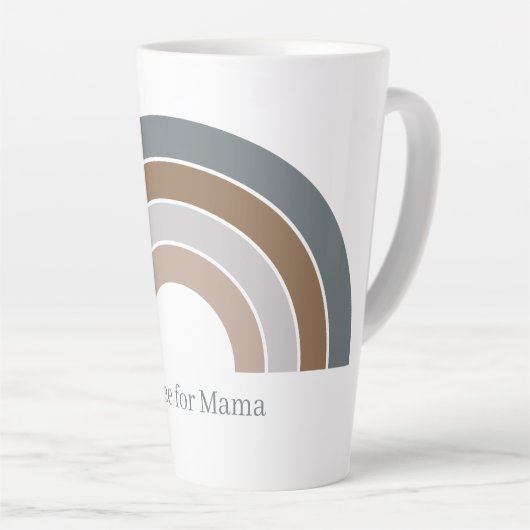 Coffee for Mama Rainbow Mag カフェラテマグ (右アングル)