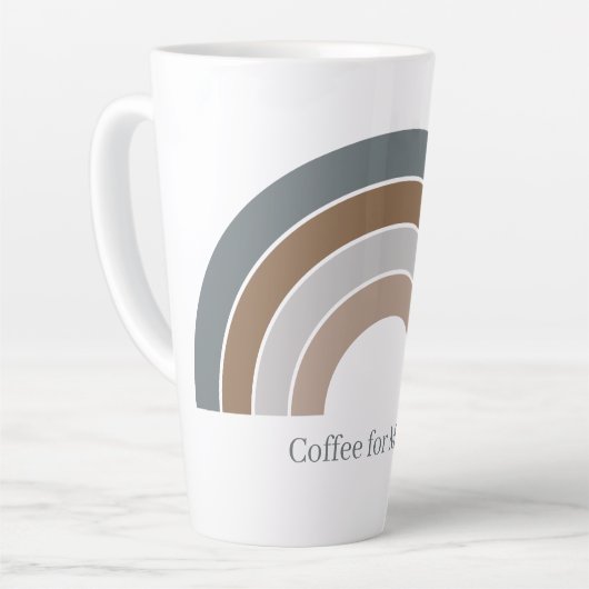 Coffee for Mama Rainbow Mag カフェラテマグ (左アングル)