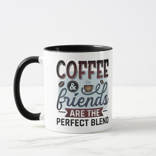 Coffee Friends Perfect Blend Photo Mug マグカップ (左)
