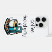 coffee fueled girly iPhoneケース (裏面横)