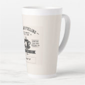 Coffee Fueling – Motivational Personalized Coffee  カフェラテマグ (右アングル)