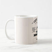 Coffee Fueling – Motivational Personalized Coffee  コーヒーマグカップ (左)