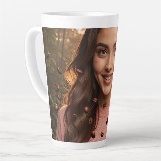 COFFEE FUN - カフェラテマグ (左アングル)