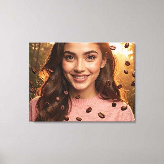 COFFEE FUN - キャンバスプリント (正面)