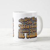 Coffee Gets Me Started ジャンボコーヒーマグカップ (正面右)