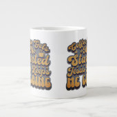 Coffee Gets Me Started ジャンボコーヒーマグカップ (正面)