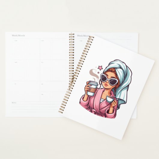 Coffee Girl  プランナー手帳 (ディスプレー)